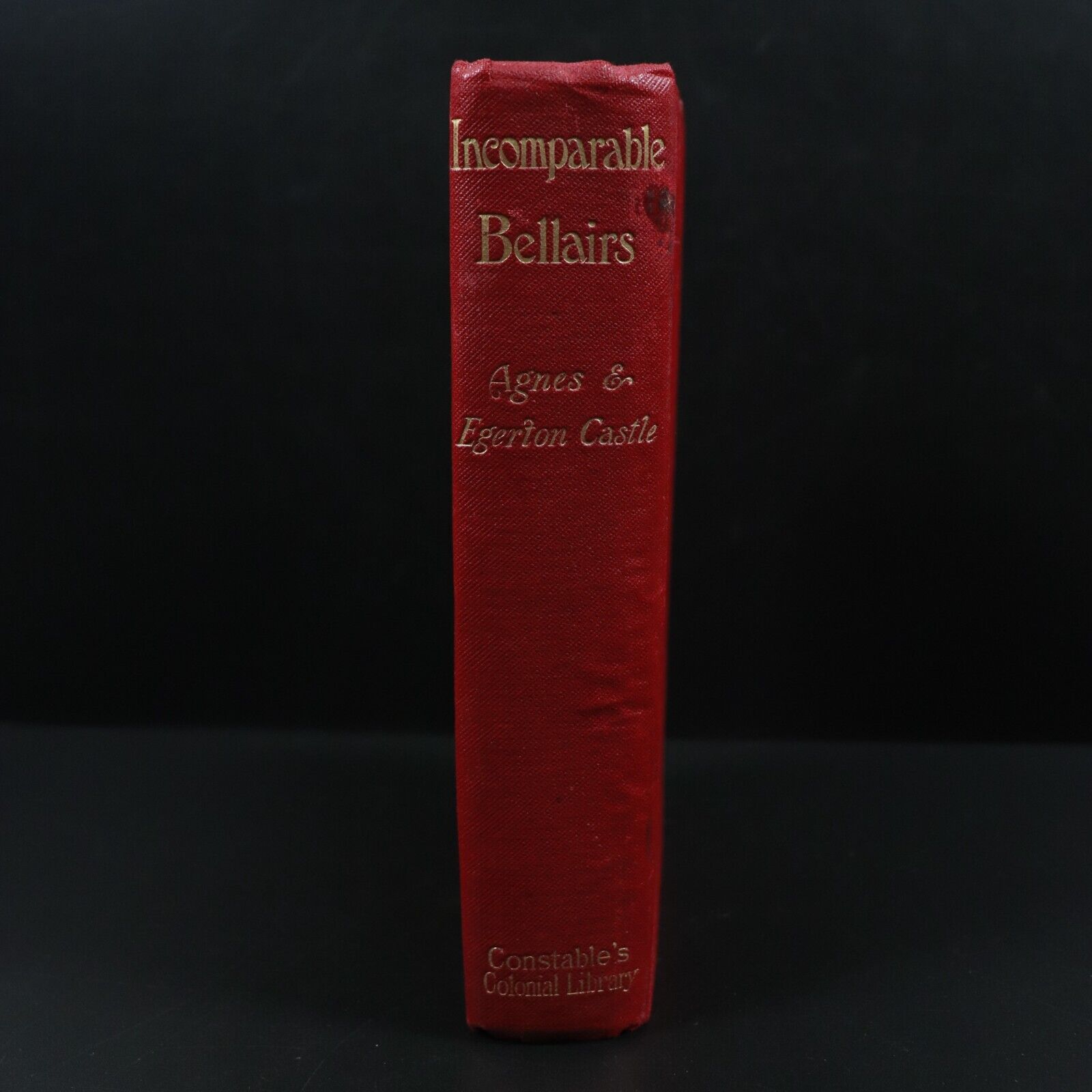 1904 Incomparable Bellairs by A&E Castle Antique Illustrated Irish Fiction Book