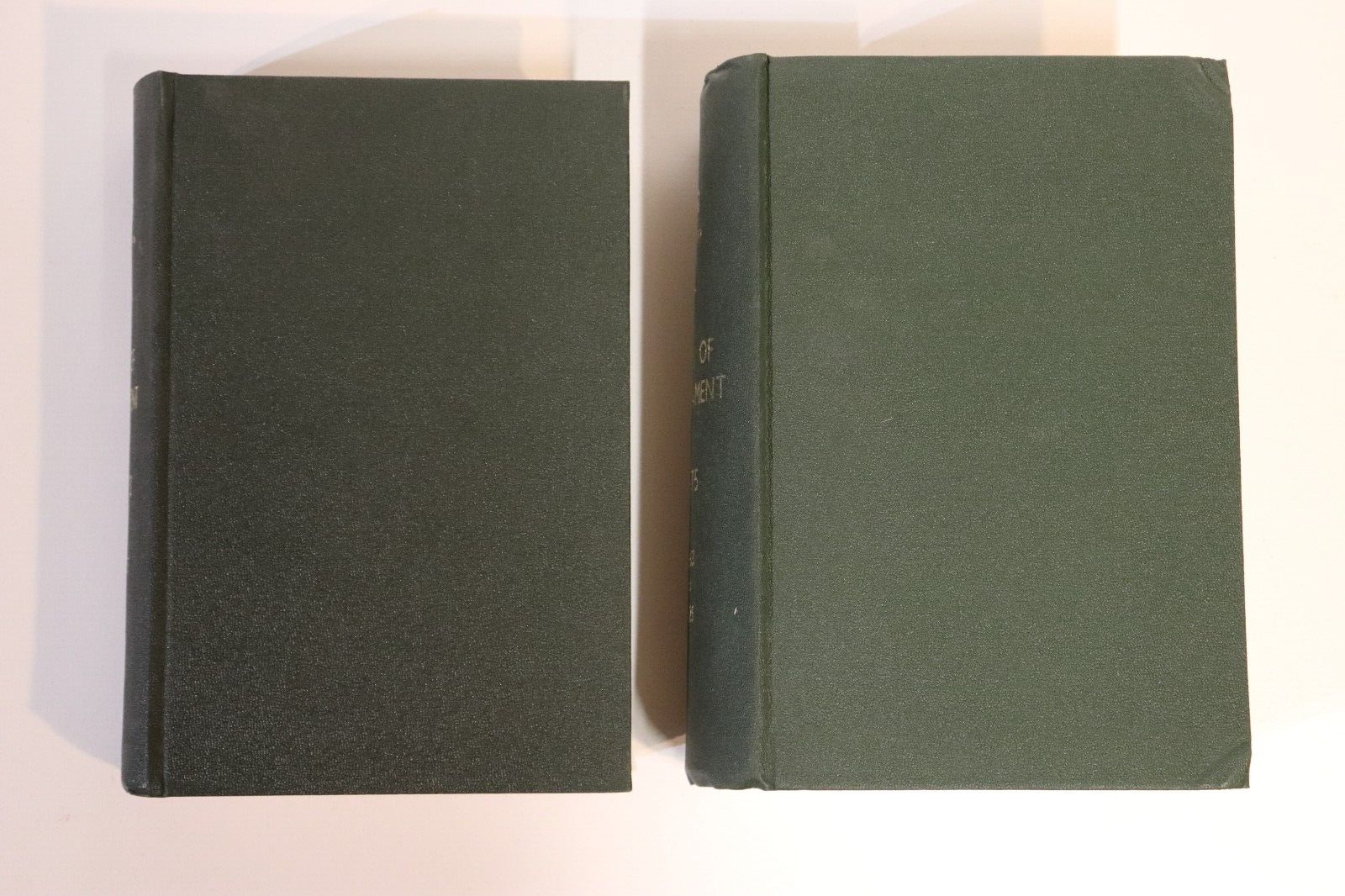 Acts Of Parliament Victorian Government - 1973 & 1975 - 2 Volumes History Books