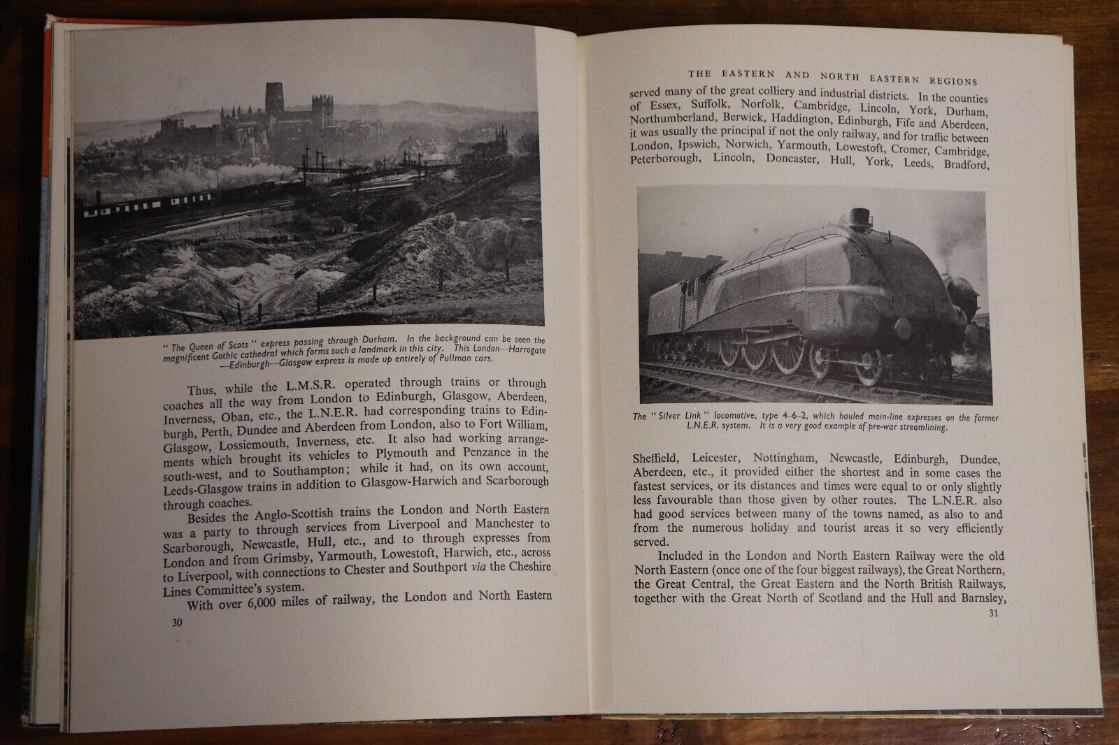 The Wonder Book Of Railways - c1949 - Antique Childrens Book