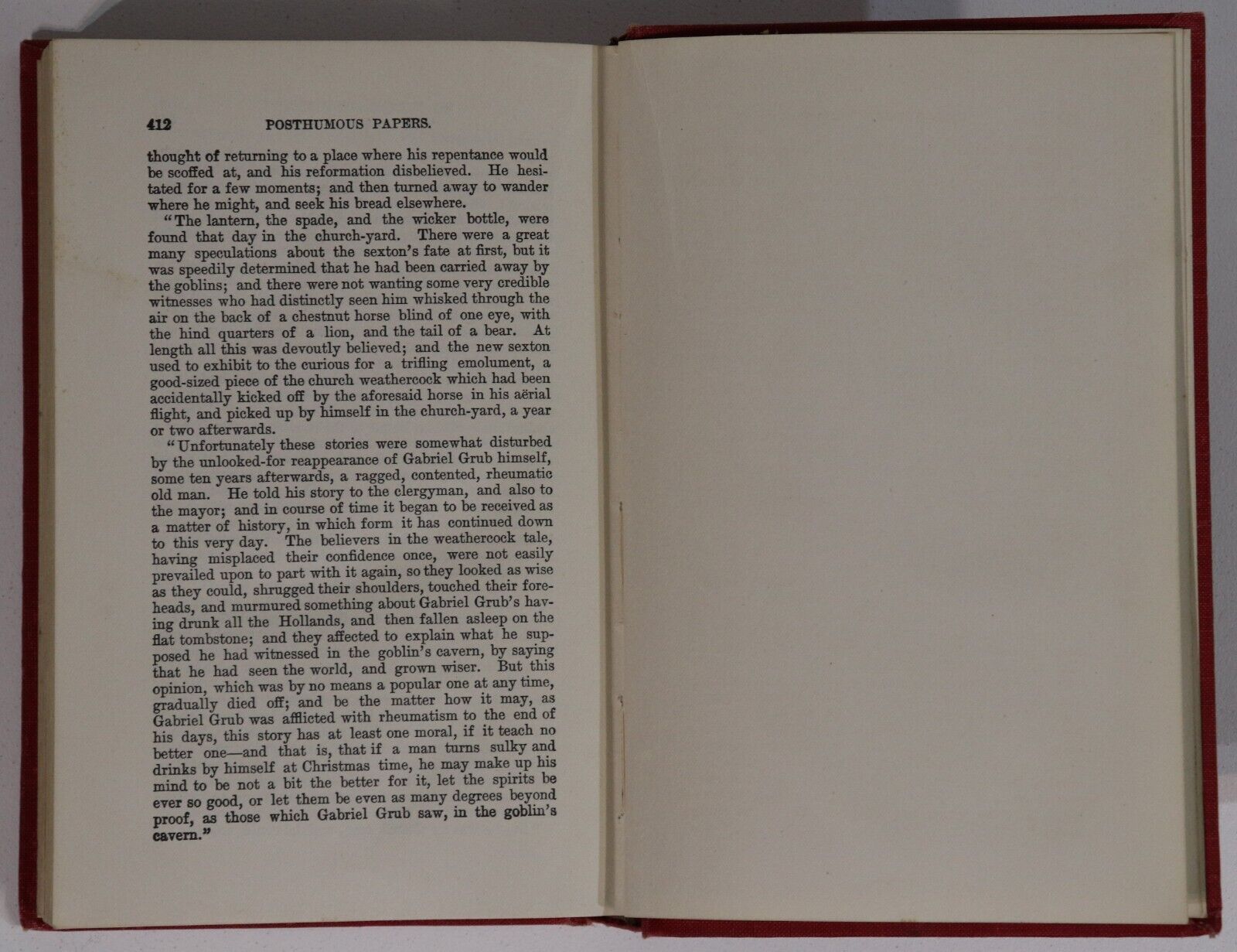 Pickwick Papers by Charles Dickens - 1911 - 2 Vol. Antique Fiction Book Set