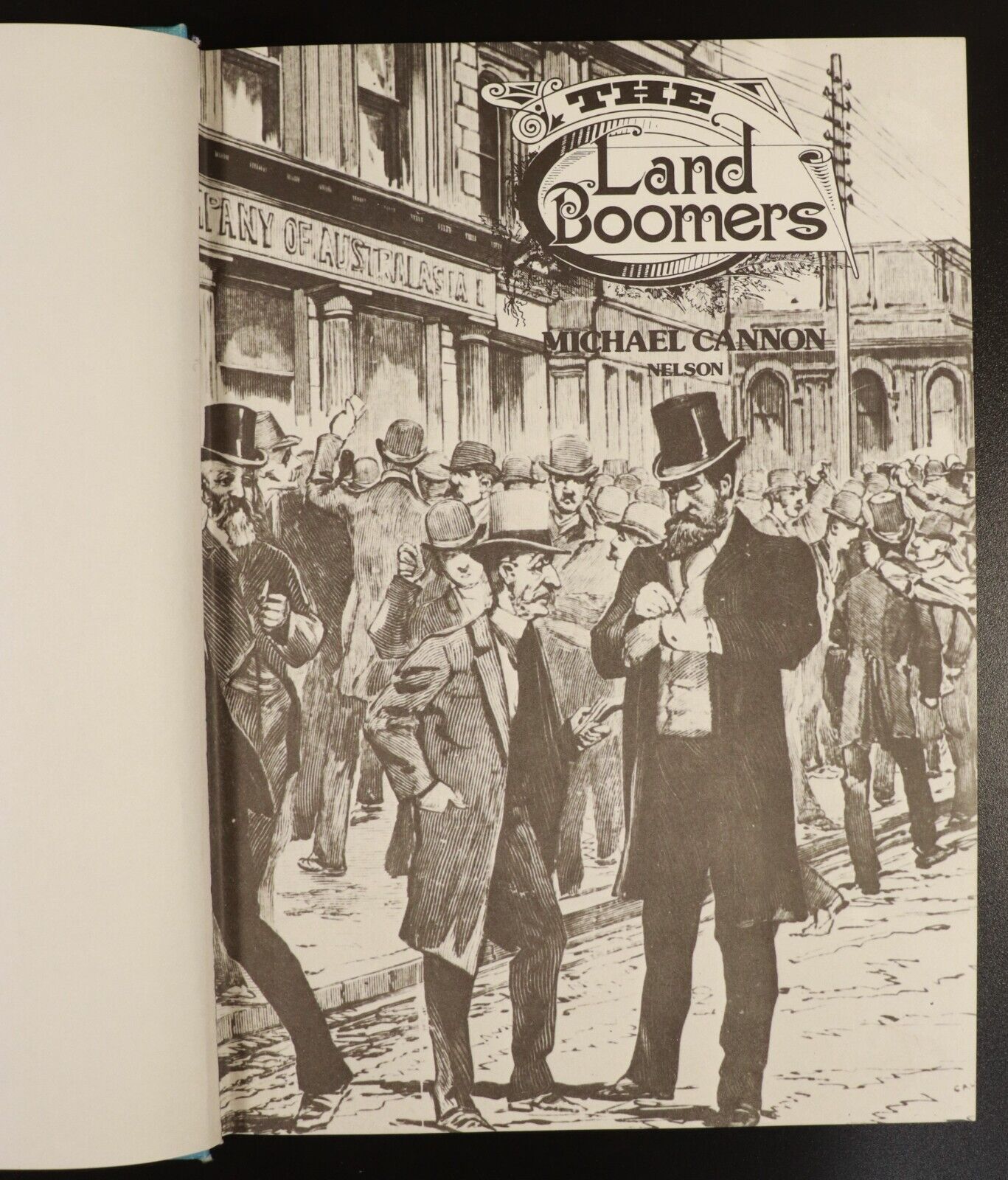 1976 The Land Boomers: Illustrated Melbourne History Book Michael Cannon