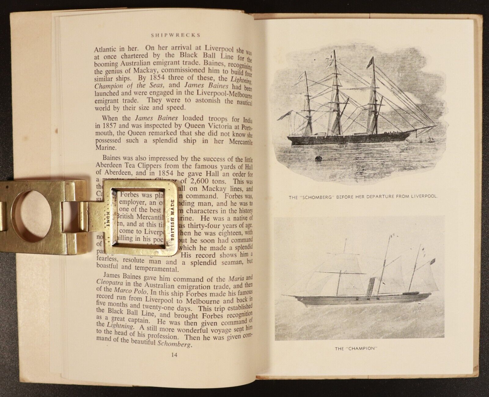 1956 Shipwrecks From Peterborough To Cape Otway Australian Maritime History Book