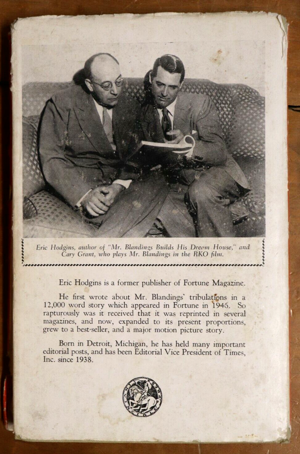 1946 Mr. Blandings Builds His Dream House 1st Edition Real Estate Book