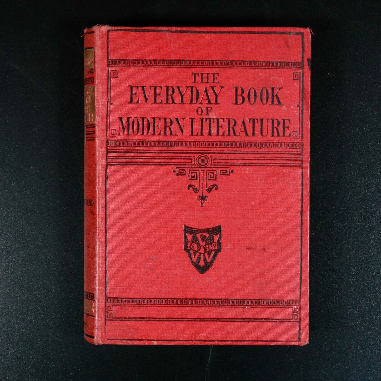 c1879 The Every Day Book Of Modern Literature Antiquarian Reference Book