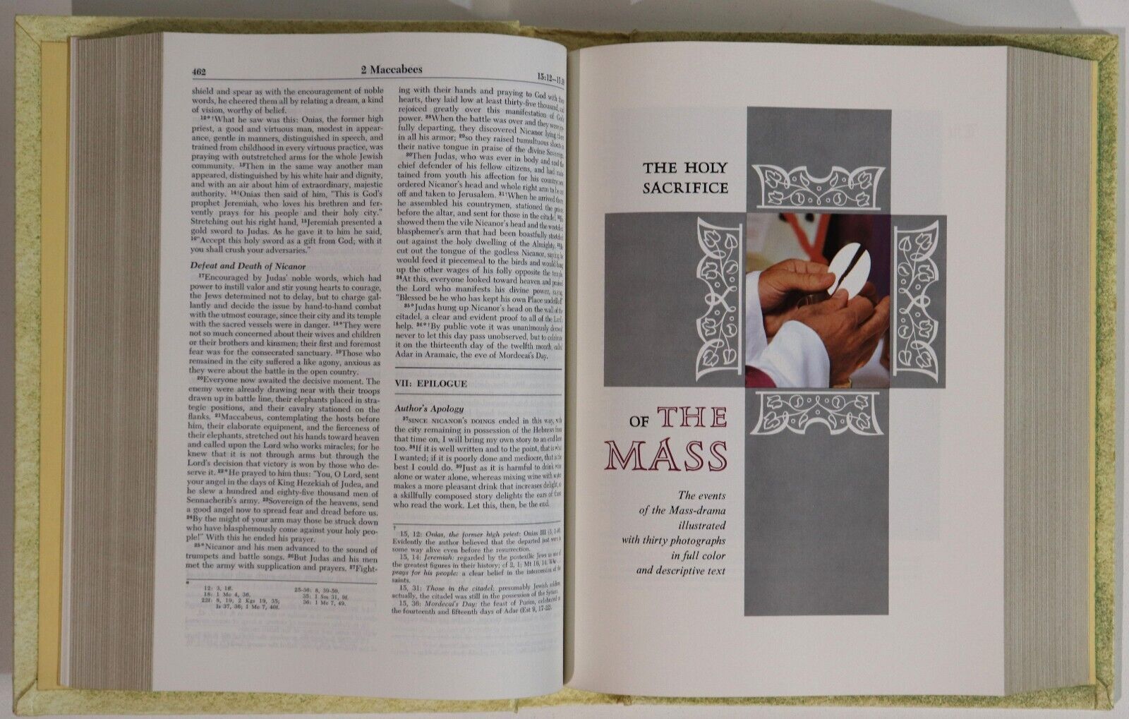 The New American Bible: Kansas - 1972 - Vintage Bible Theology Book