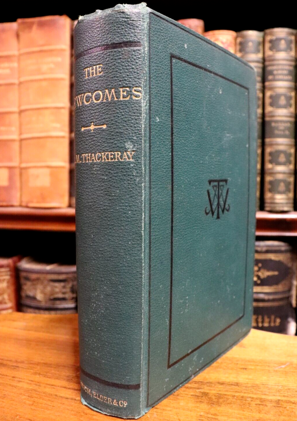 1885 The Newcomes by William Makepeace Thackeray Antique Fiction Book