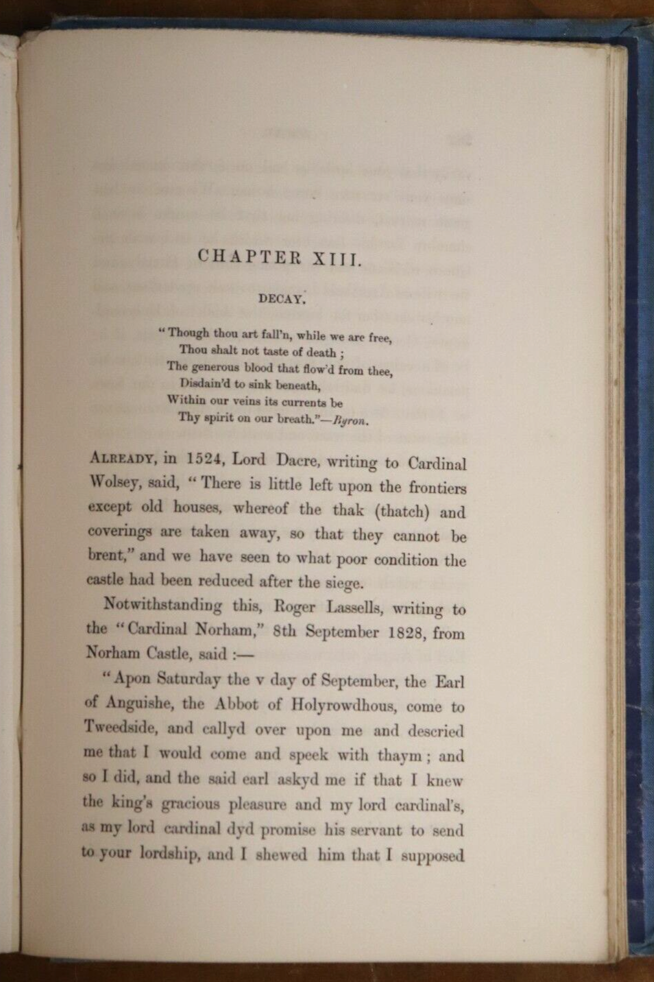 1883 Norham Castle by Hubert EH Jerningham 1st Edition Antique Book