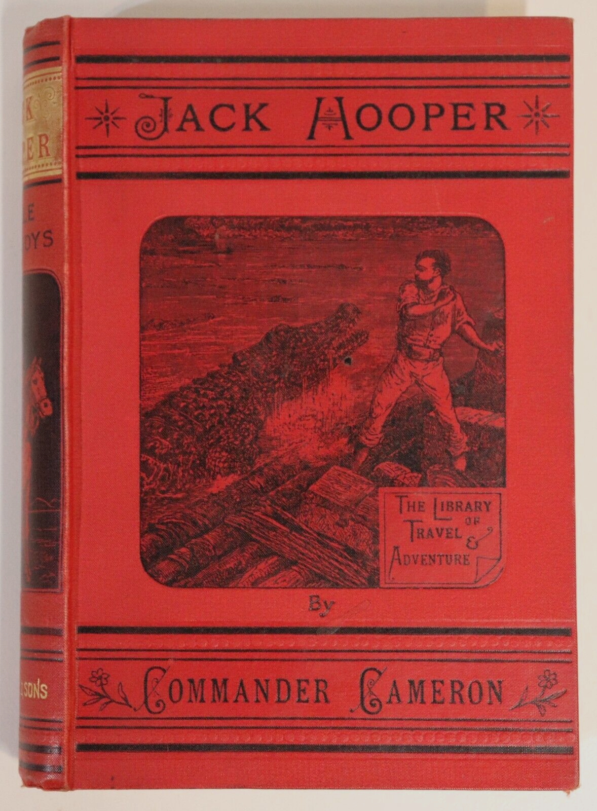 1894 Jack Hooper Adventures At Sea & South Africa Antiquarian Adventure Book