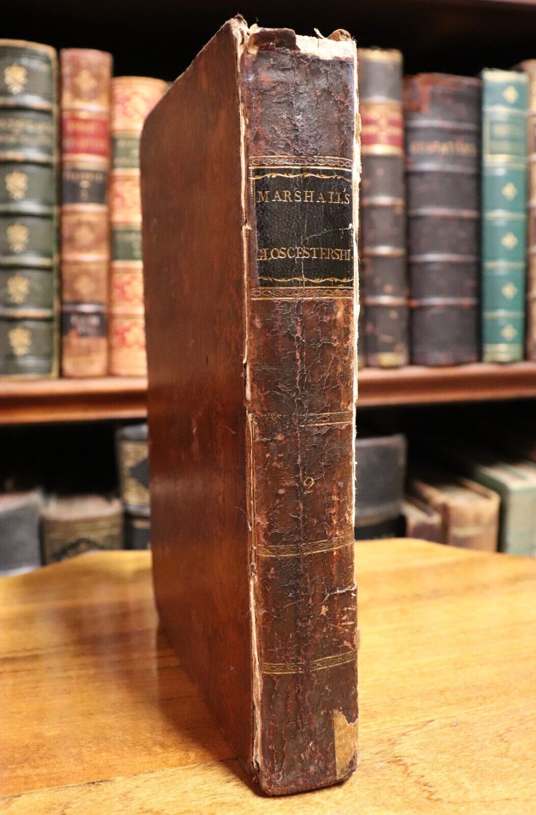 The Rural Economy of Glocestershire - 1796 - Antique British History Book