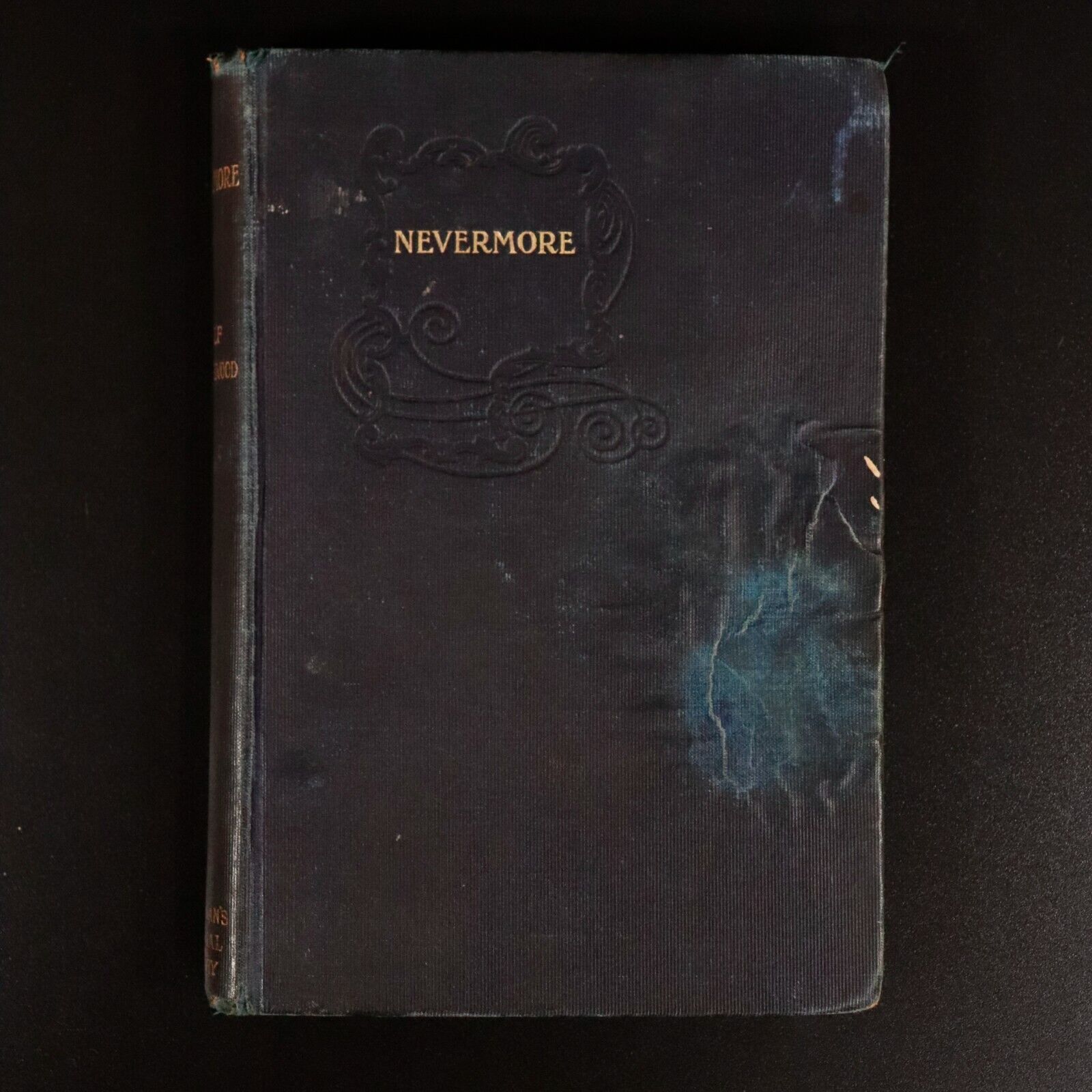 1892 Nevermore by Rolf Boldrewood 1st Edition Antique Australian Fiction Book