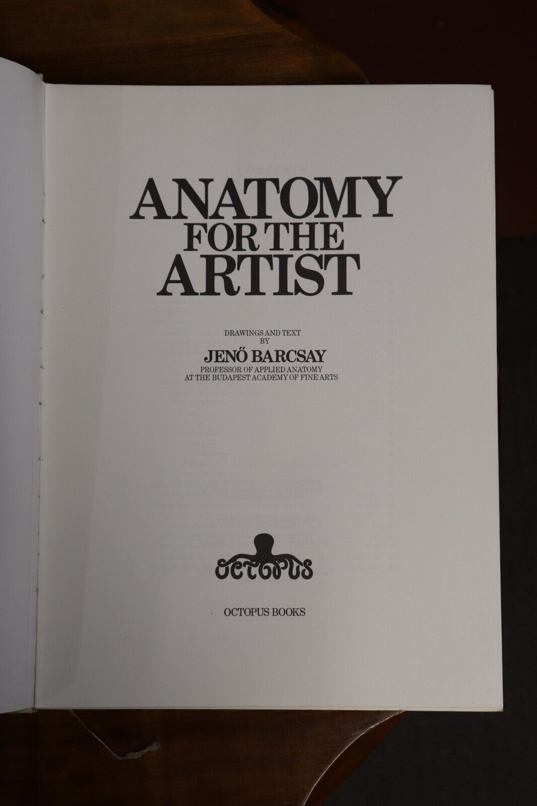Anatomy For The Artist by Jeno Barcsay - 1973 - Vintage Art Tutorial Book - 0