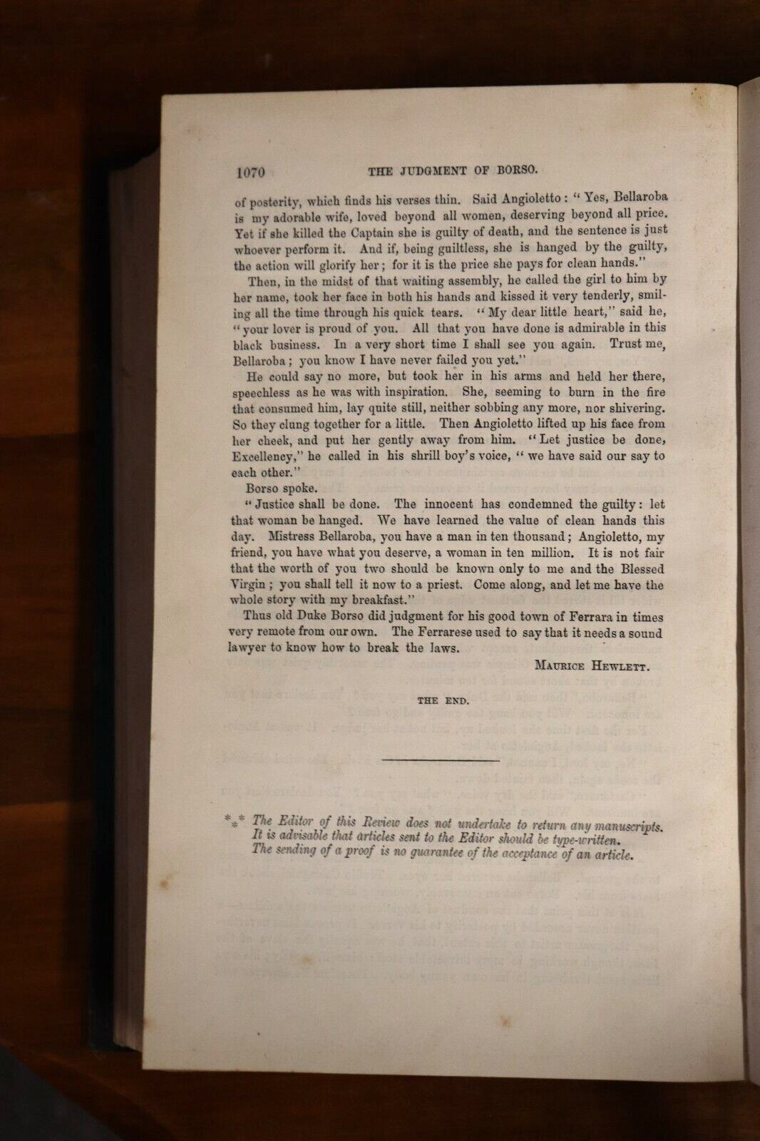 The Fortnightly Review Vol LXV - 1899 - Antique British History Book