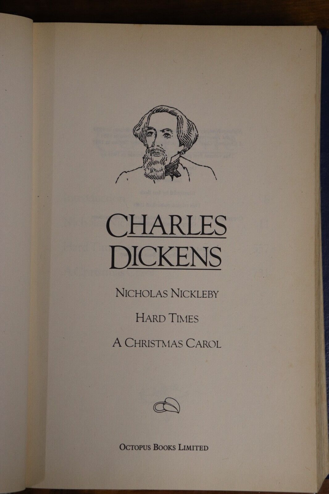 Charles Dickens: Christmas Carol Nickleby Hard Times - 1985 - Literature Book - 0