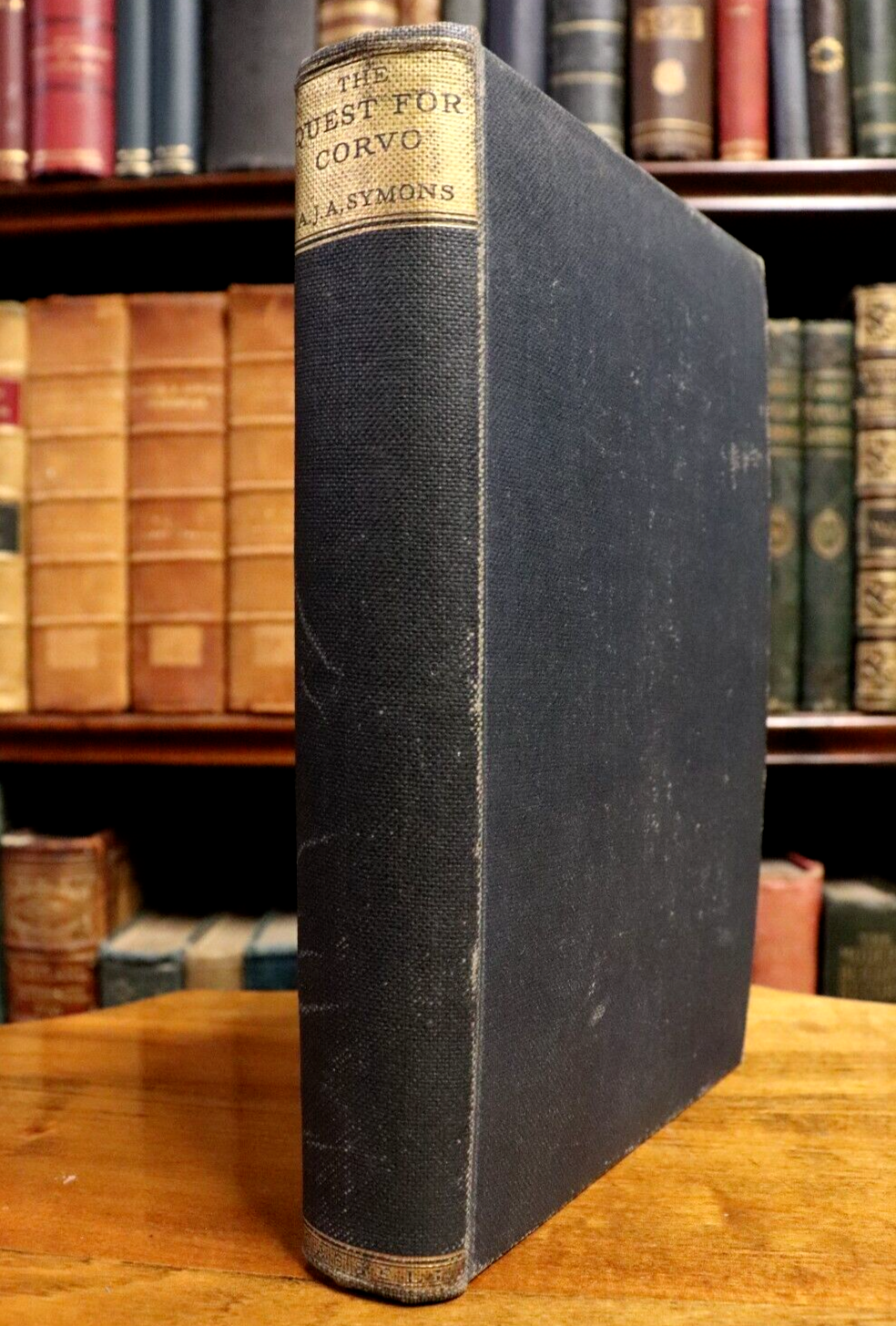 1934 The Quest For Corvo: An Experiment In Biography 1st Edition History Book