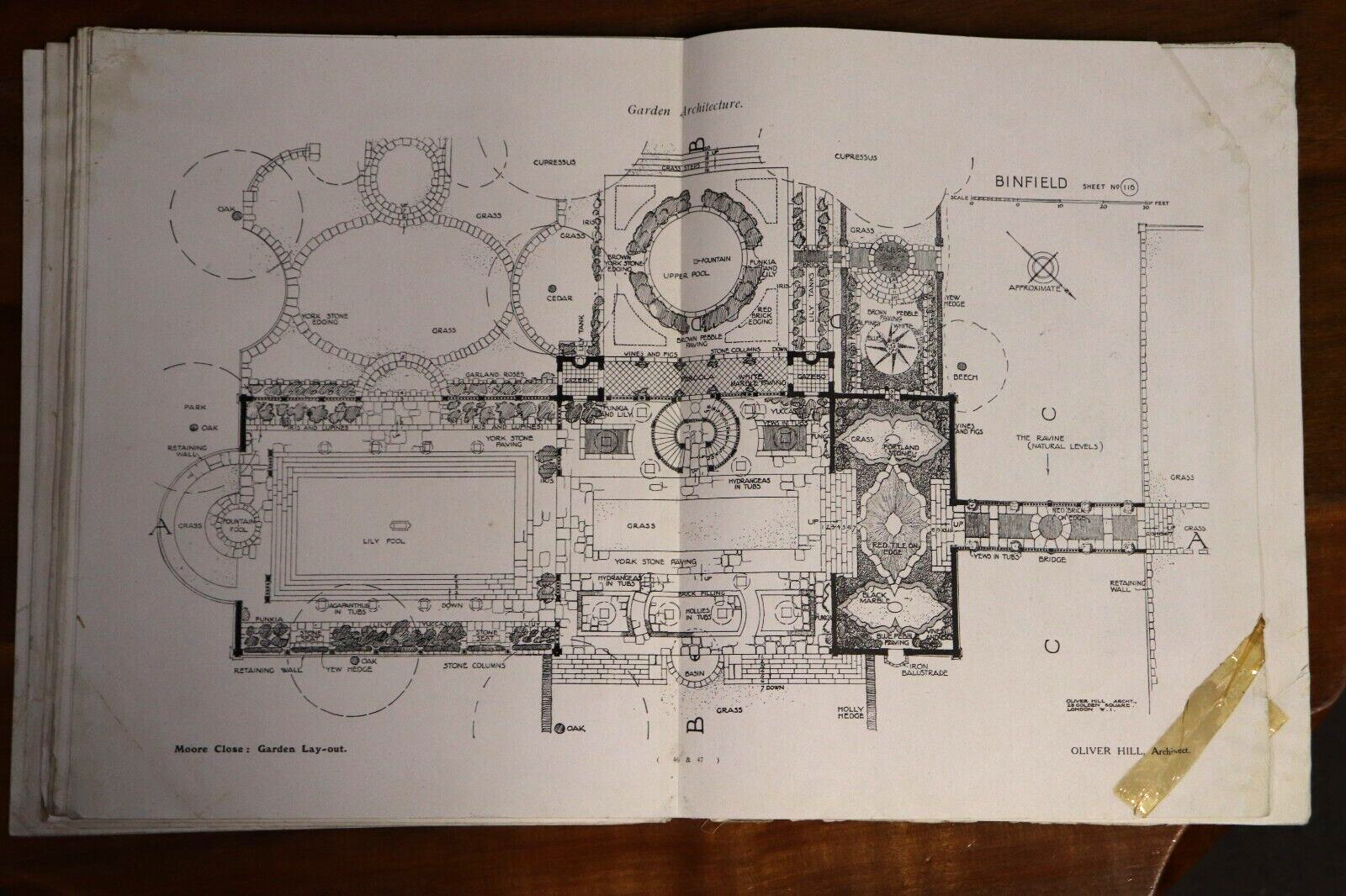 Academy Architecture & Architectural Review - 1921 & 1927 - Antique Books