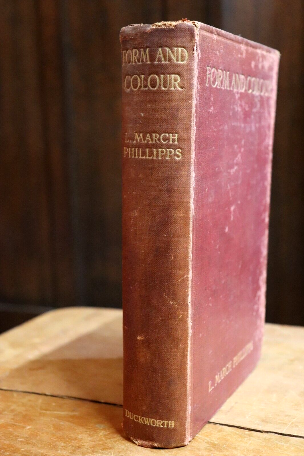 Form & Colour by LM Phillipps - 1915 - Scarce Architectural Book 1st Edition