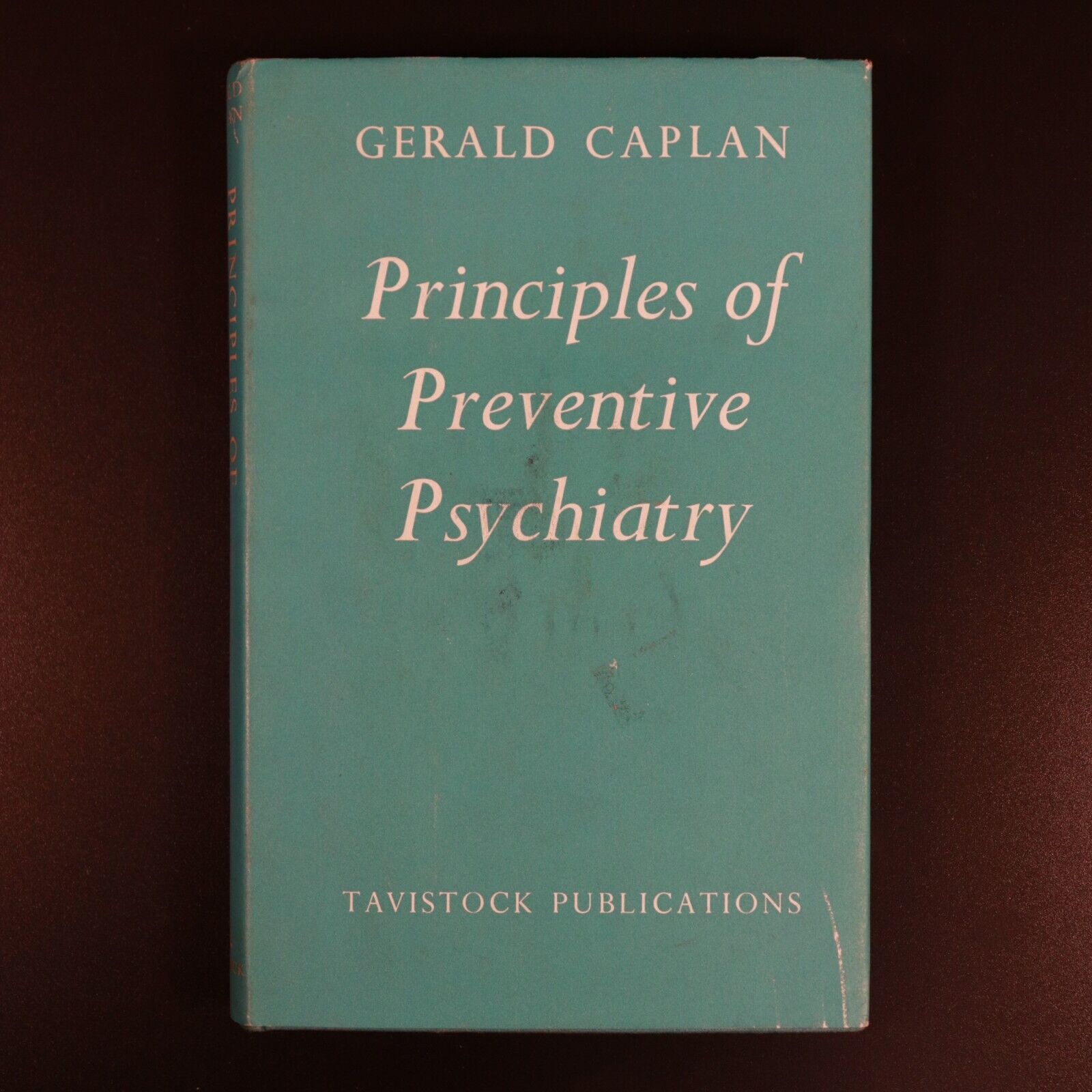 1966 Principles Of Preventive Psychiatry Gerald Caplan Medical Reference Book
