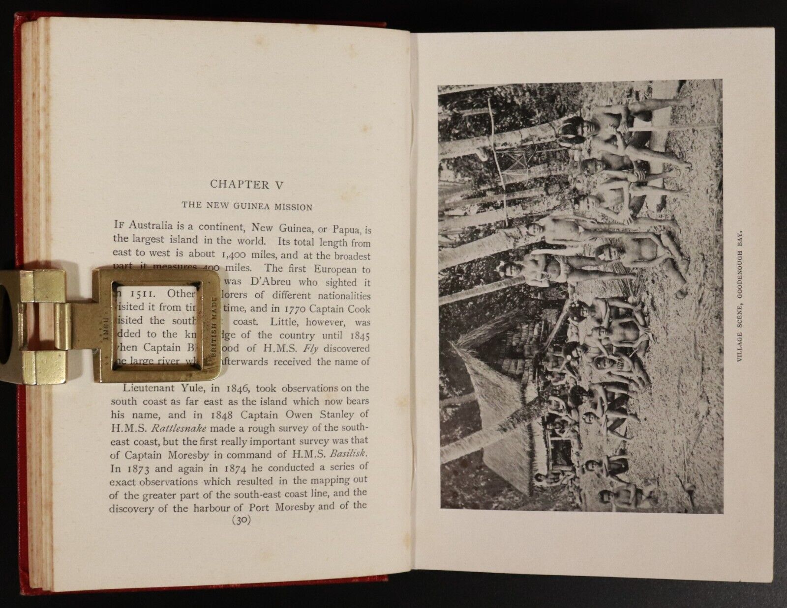 1908 Albert Maclaren Missionary In New Guinea F.M. Synge Australian History Book