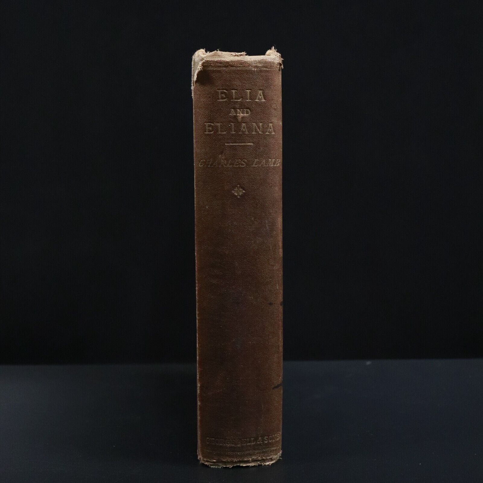 1871 The Essays Of Elia & Eliana by Charles Lamb Antiquarian Literature Book