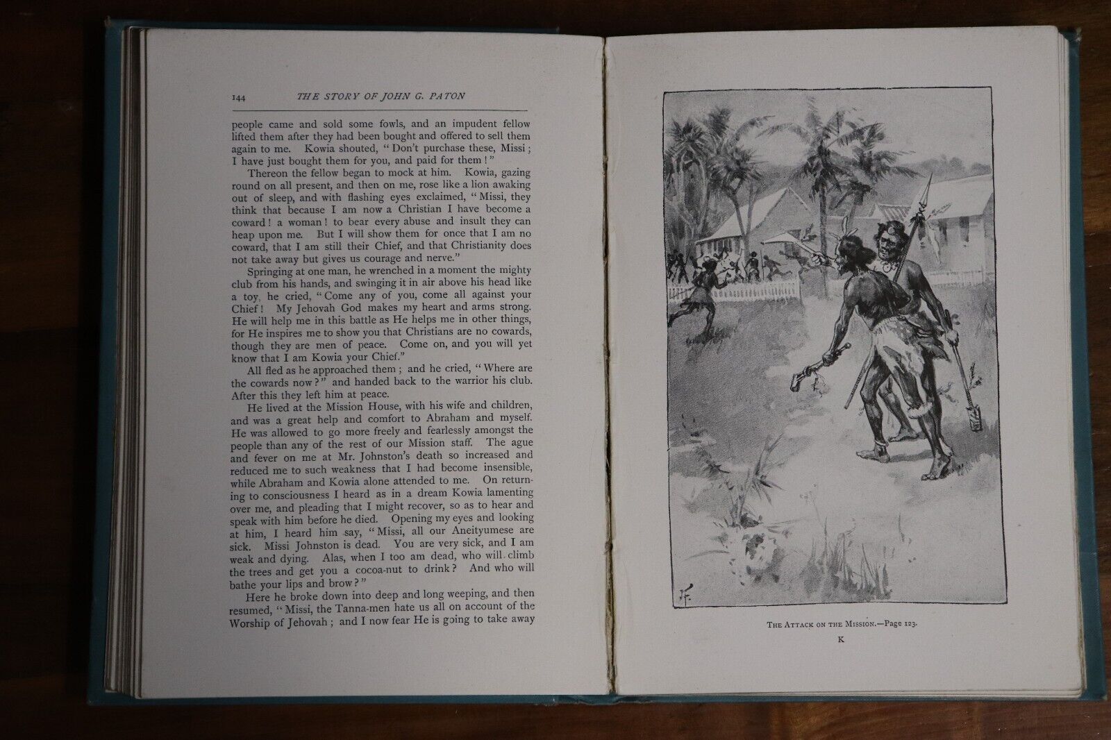 Thirty Years Among South Sea Cannibals  - 1895 - Antique Adventure Story Book