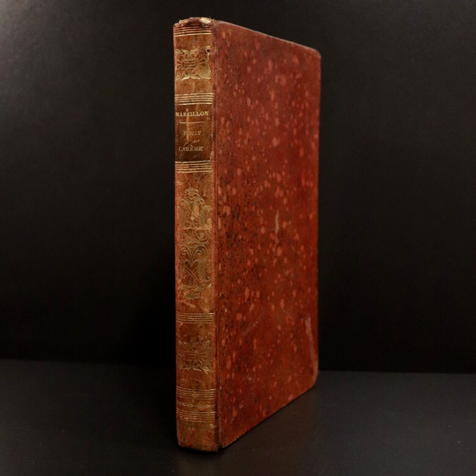 1838 Petite Careme De Massillon Antiquarian French Theology Book