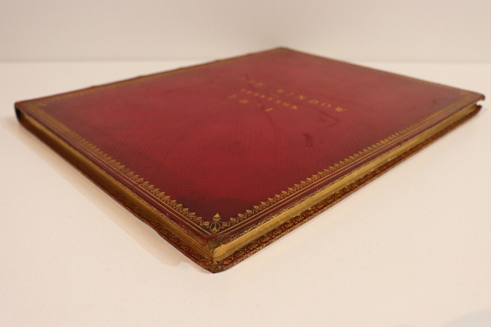 The Window: Songs Of The Wrens: Tennyson - 1871 - Antiquarian Fine Binding Book