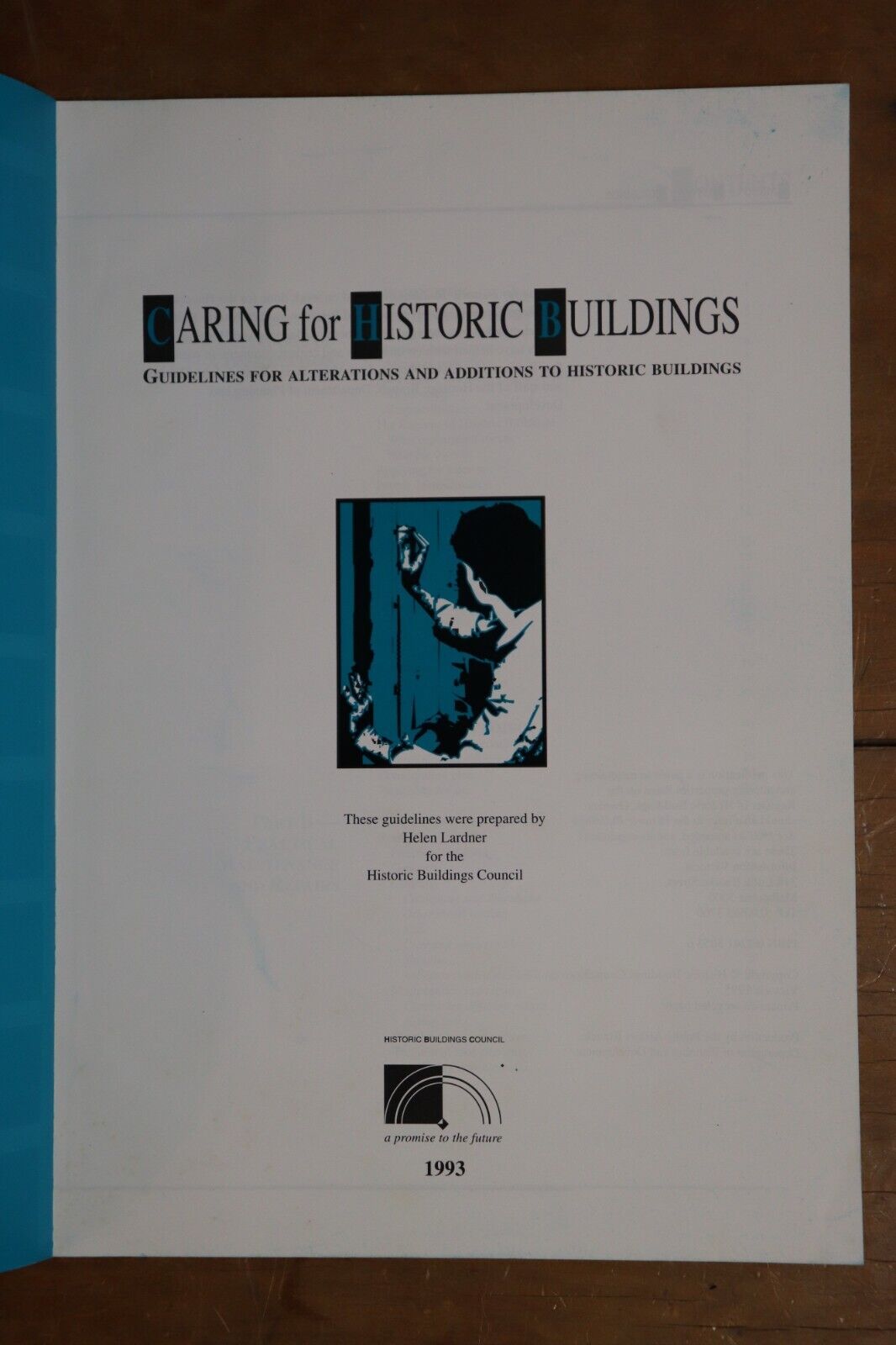 Caring For Historic Buildings Victoria - 1993 - Renovation & Restoration Book - 0