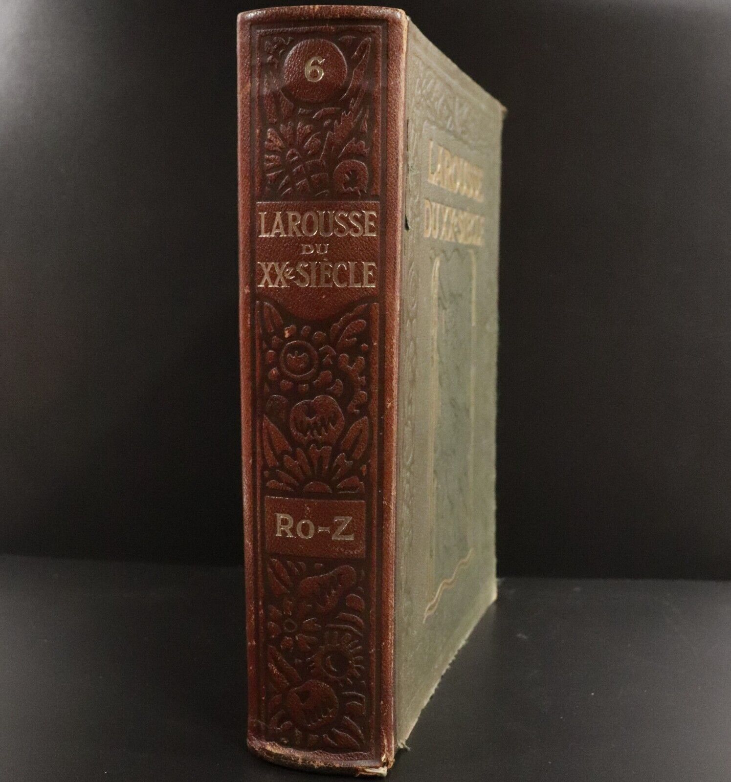 1933 Larousse Du Xxe Siecle Vol.6 by Paul Auge' French Reference Book