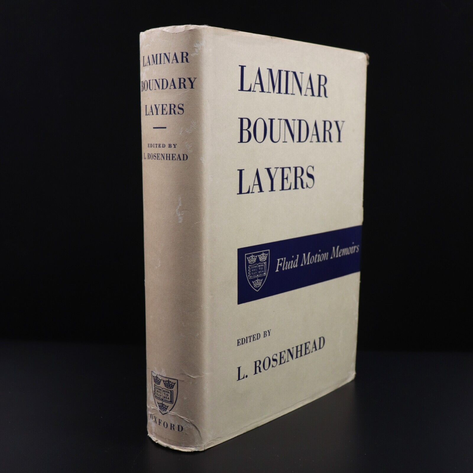 1966 Laminar Boundary Layers by L. Rosenhead Vintage Science Reference Book