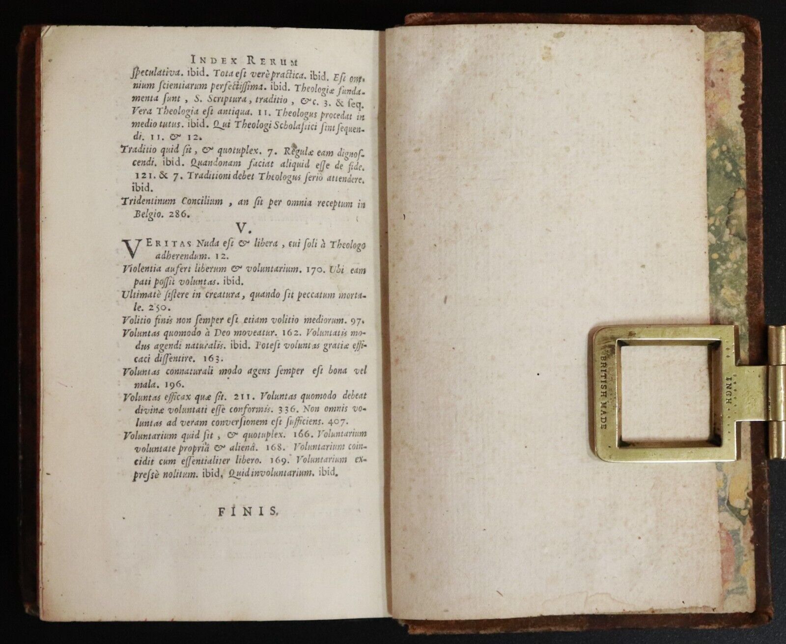 1782 Principia Totius Theologiae by Florentio De Cocq Latin Antiquarian Book