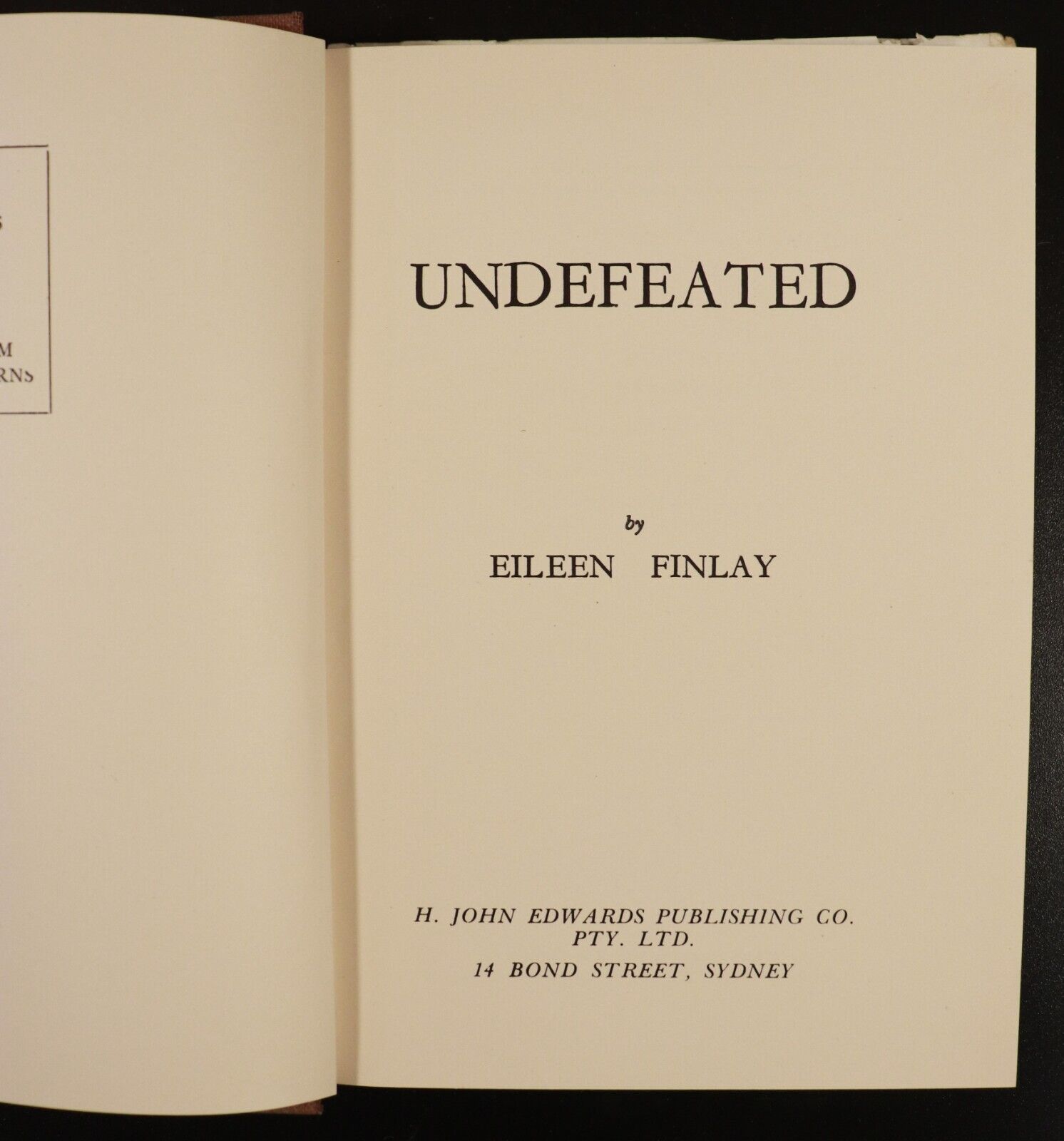 c1945 11vol Library Of Eileen Finlay Novels Vintage Australian Fiction Books