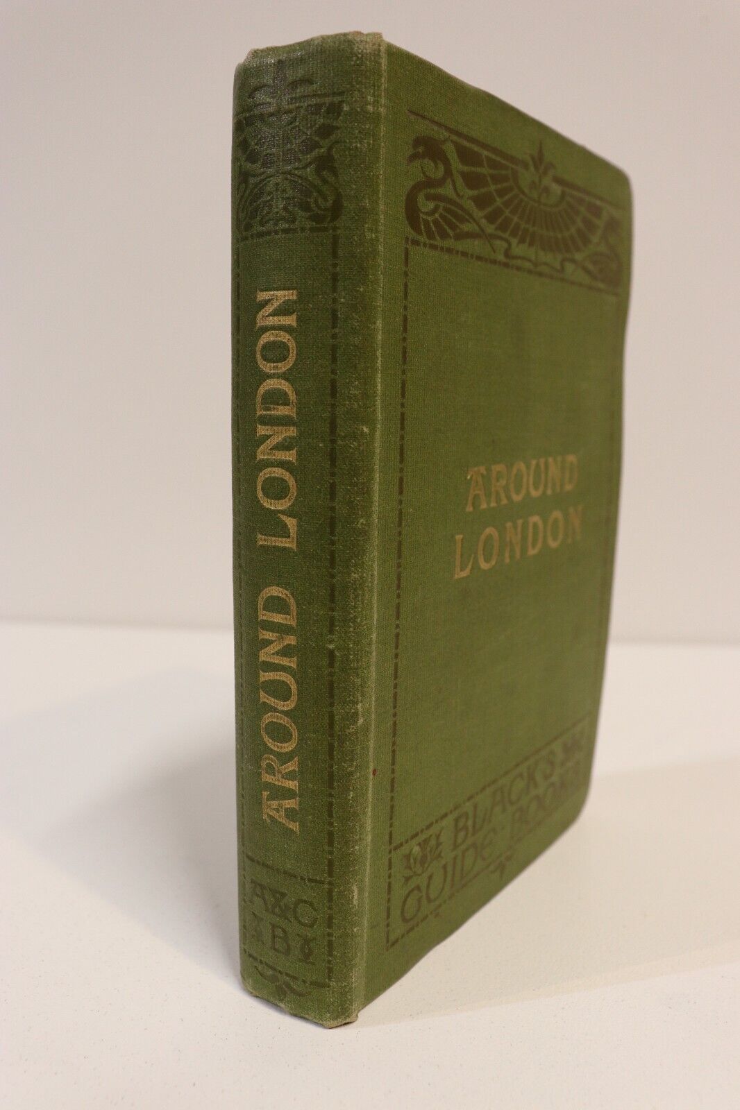 Around London by AR Hope Moncrieff - 1903 - Antique British Travel Guide w/Maps - 0