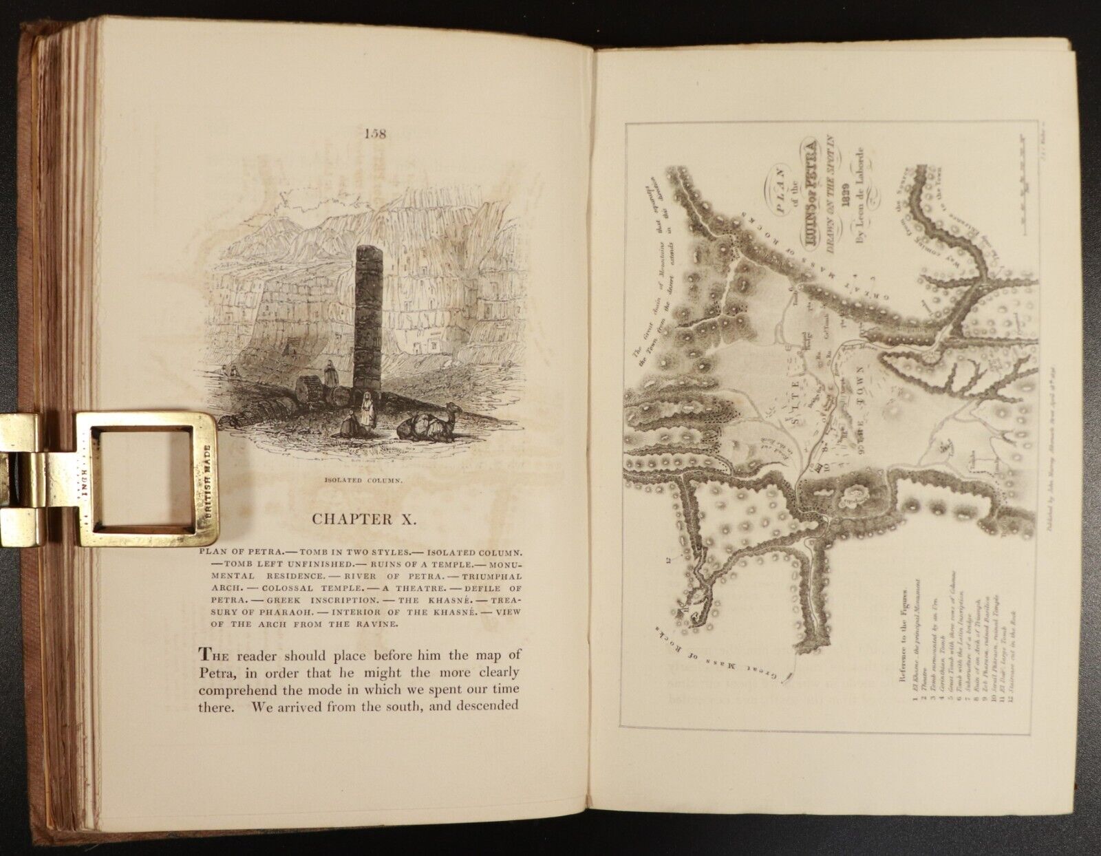 1838 Journey Through Arabia Petraea To Mt Sinai & City Of Petra Antiquarian Book