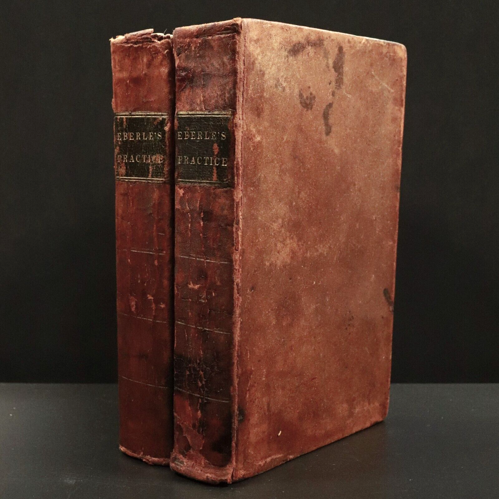 1838 2vol Treatise On Practice Of Medicine Antiquarian Medical Reference Book