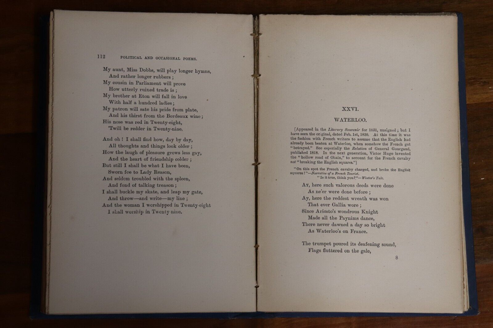 Political & Poems Of Winthrop Mackworth Praed - 1888 - Antique Literature Book