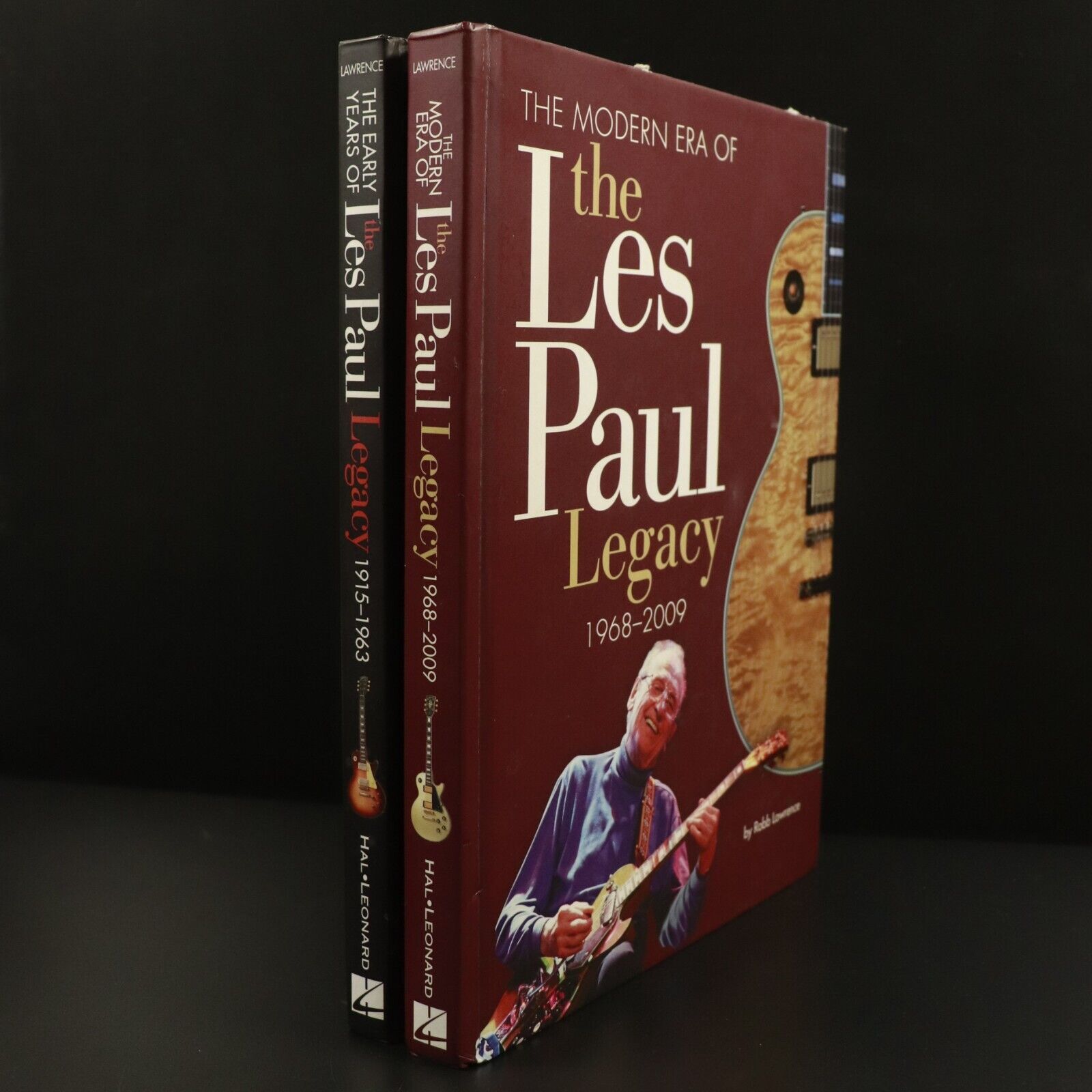 2008/9 2vol The Les Paul Legacy by Robb Lawrence Gibson Guitar History Book Set