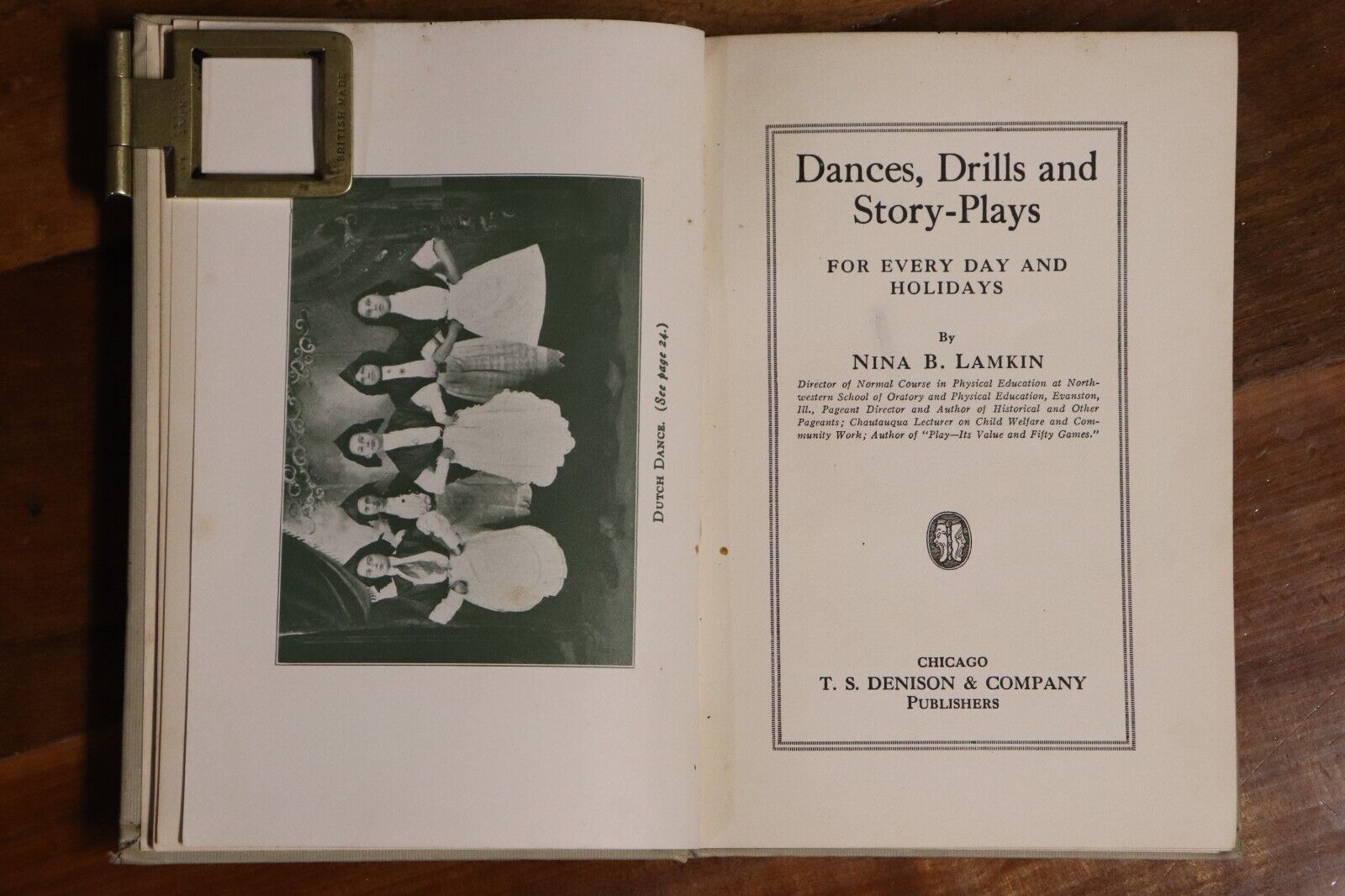 Dances, Drills & Story-Plays by NB Lamkin - 1916 - Antique Literature Book - 0