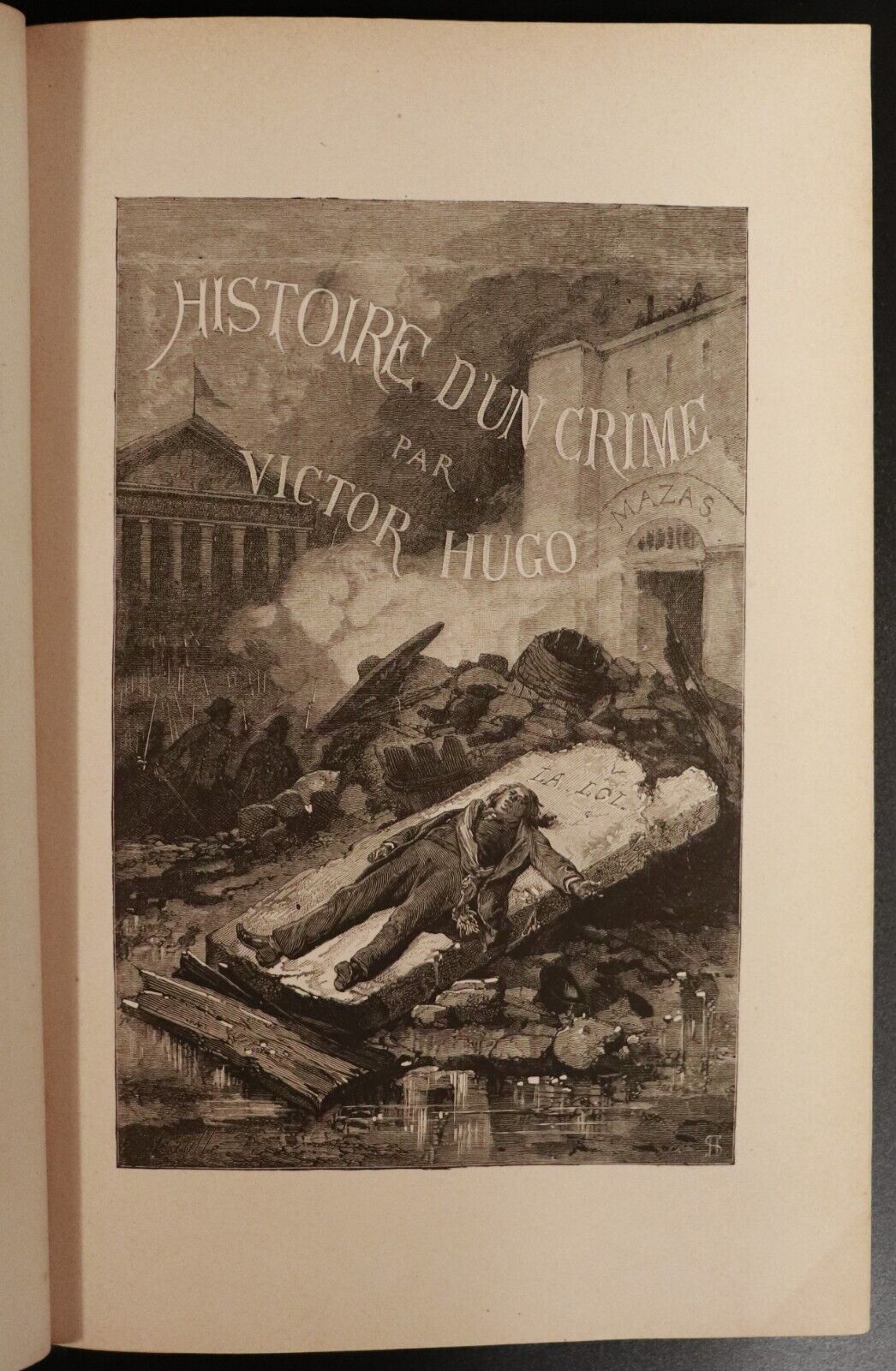c1879 5vol Diverses Oeuvres De Victor Hugo Antiquarian Books Fine Binding