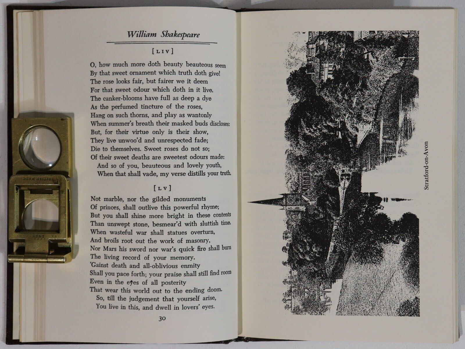 The Sonnets of William Shakespeare - 1961 - Vintage Hardcover Literature Book