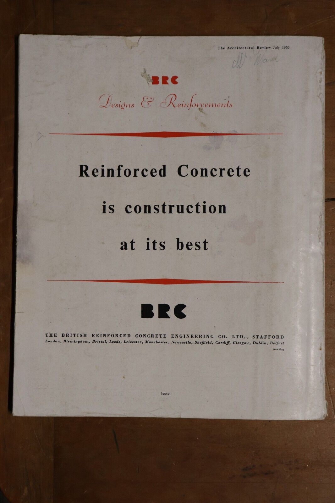 The Architectural Review Magazine - July 1950 - Volume CVIII Number 643