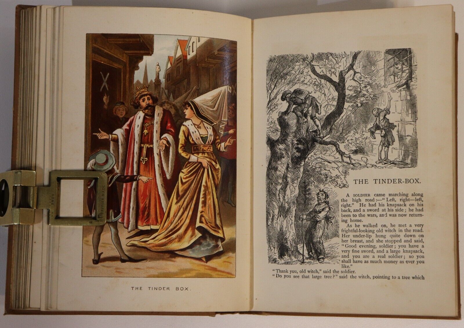 Hans Andersen's Fairy Tales - c1905 - Illustrated Antique Childrens Book
