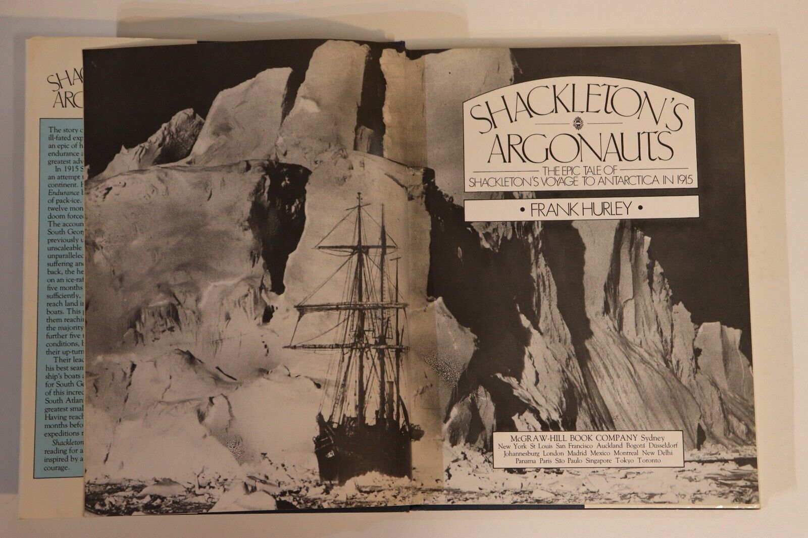 Shackleton's Argonauts by Frank Hurley - 1979 - Maritime Explorers Book - 0