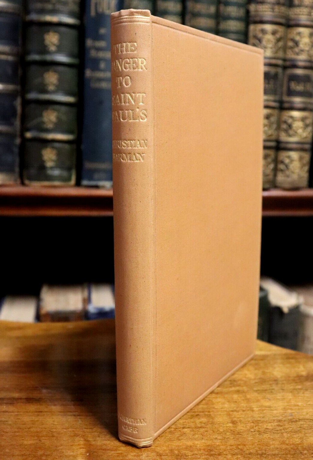 The Danger To Saint Paul's by C Barman - 1925 - 1st Edition - Architecture Book